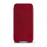 Beyzacases New Zero - кожен калъф (естествена кожа, ръчна изработка) за iPhone 8, iPhone 7, iPhone 6, iPhone 6S (червен) 1
