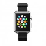 Incipio Nato Style Strap Watch Band - класическа каишка за Apple Watch 42мм, 44мм (черен-сребрист) 2