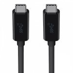 Belkin Superspeed+ USB 3.1 Data Cable USB-C към USB-C - супербърз USB 3.1 кабел (100 см.) за MacBook и компютри с USB-C порт 1