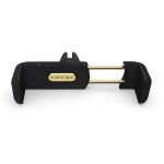 Kenu Airframe Plus Mount Black Leather - луксозна кожена поставка за радиатора на кола за смартфони с ширина до 8.3 см. (черна) 3