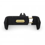 Kenu Airframe Plus Mount Black Leather - луксозна кожена поставка за радиатора на кола за смартфони с ширина до 8.3 см. (черна) 2