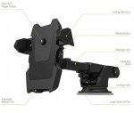 Retractable Universal Holder - иновативна поставка за кола и гладки повърхности за смартфони до 8.4 см. ширина 2
