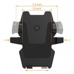 Retractable Universal Holder - иновативна поставка за кола и гладки повърхности за смартфони до 8.4 см. ширина 3