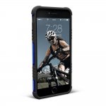 Urban Armor Gear Scout - удароустойчив хибриден кейс + HD покритие за iPhone 6, iPhone 6S (син-прозрачен) 3