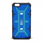 Urban Armor Gear Scout - удароустойчив хибриден кейс + HD покритие за iPhone 6, iPhone 6S (син-прозрачен) 2