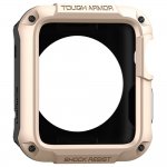 Spigen Tough Armor Case - хибриден кейс с най-висока степен на защита за Apple Watch 42 mm (златист) 3