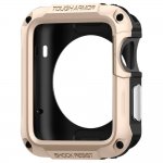 Spigen Tough Armor Case - хибриден кейс с най-висока степен на защита за Apple Watch 42 mm (златист) 2