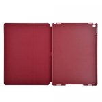 Comma Elegant Case - кожен калъф и поставка за iPad Pro 12.9 (червен) 1
