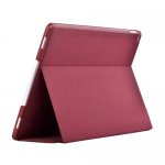 Comma Elegant Case - кожен калъф и поставка за iPad Pro 12.9 (червен) 2