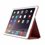 Comma Elegant Case - кожен калъф и поставка за iPad Pro 12.9 (кафяв) 2