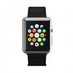 Incipio Stitch Jacquard Watch Band - класическа каишка за Apple Watch 38мм, 40мм (черен) 1