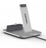 Kanex Lightning Sync & Charge Dock - алуминиева док станция с вграден кабел (зареждане+синхронизация) за iPhone, iPad и iPod с Lightning 2