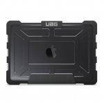 Urban Armor Gear Case - удароустойчив хибриден кейс за Apple MacBook 12 (черен-прозрачен) 2
