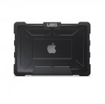Urban Armor Gear Case - удароустойчив хибриден кейс за Apple MacBook Air 13 (черен-прозрачен) 1