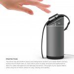 Elago Watch Stand - луксозна алуминиева поставка за Apple Watch (тъмносива) 4