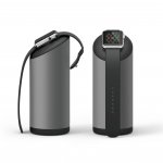 Elago Watch Stand - луксозна алуминиева поставка за Apple Watch (тъмносива) 1