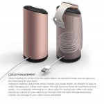 Elago Watch Stand - луксозна алуминиева поставка за Apple Watch (розово злато) 5