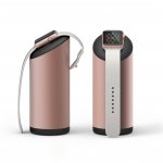 Elago Watch Stand - луксозна алуминиева поставка за Apple Watch (розово злато) 1