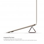 Elago Flip Stand - микрофибърна подложка и поставка за MacBook (черен-червен) 1