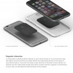 Elago M Car Magnetic Mount - магнитна поставка за радиатора на кола за смартфони (черна) 2