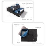 4smarts Cambridge Multimedia Bag - качествена чанта с презрамка за таблети и преносими компютри до 13.3 инча (сив) 9