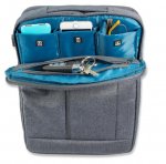 4smarts Cambridge Multimedia Bag - качествена чанта с презрамка за таблети и преносими компютри до 13.3 инча (сив) 7