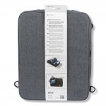 4smarts Cambridge Multimedia Bag - качествена чанта с презрамка за таблети и преносими компютри до 13.3 инча (сив) 2