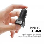 Spigen 4.8 Amp Dual Port USB Car Charger F24QC - зарядно за кола с два USB изхода (2.4A + 2.4A) за мобилни устройства  5