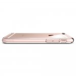 Spigen Ultra Hybrid Rose Crystal Case - хибриден кейс с висока степен на защита за iPhone 6, iPhone 6S (розов-прозрачен) 5