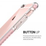 Spigen Ultra Hybrid TECH Case - хибриден кейс с висока степен на защита за iPhone 6, iPhone 6S (прозрачен-розов) 1