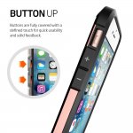 Spigen Tough Armor Case - хибриден кейс с най-висока степен на защита за iPhone 6, iPhone 6S (розово злато) 5