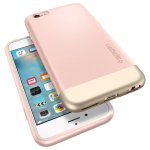 Spigen Style Armor Case - хибриден кейс от две части за iPhone 6, iPhone 6S (розово злато) 2