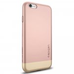 Spigen Style Armor Case - хибриден кейс от две части за iPhone 6, iPhone 6S (розово злато) 3
