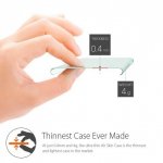 Spigen AirSkin Case - качествен ултратънък (0.4 mm) кейс за iPhone 6 Plus (прозрачен-мат) 3