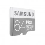 Samsung MicroSDXC Pro 64GB UHS-1 (клас 10) - MicroSDXC памет със SD адаптер за Samsung устройства (подходяща за GoPro) 1