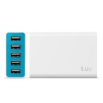iLuv RockWall5 Portable 5 USB Port Charger - захранване с 5 USB изхода за мобилни телефони и таблети 3
