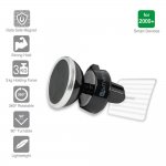 4smarts Ultimag Magnetic Car Holder Ventmag - магнитна поставка за радиатора на кола за iPhone и смартфони (черна-сребриста) 8