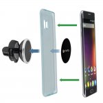 4smarts Ultimag Magnetic Car Holder Ventmag - магнитна поставка за радиатора на кола за iPhone и смартфони (черна-сребриста) 7