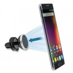 4smarts Ultimag Magnetic Car Holder Ventmag - магнитна поставка за радиатора на кола за iPhone и смартфони (черна-тъмносива) 2