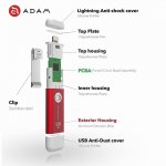 Adam Elements iKlips Lightning 32GB - външна памет за iPhone, iPad, iPod с Lightning (32GB) (розово злато) 6