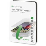 4smarts 360° Protection Set - тънък силиконов кейс и стъклено защитно покритие за дисплея на Huawei P9 (прозрачен) 2