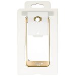 4smarts Second Glass Plus Aluminium Frame - комплект уред за поставяне и стъклено защитно покритие с алуминиева рамка за дисплея на iPhone 6, iPhone 6S (прозрачен-златист) 2