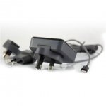 XtremeMac InCharge Home LT 4.2A - комплект захранване с 2 USB изхода, Lightning кабел и преходници за ел.мрежа за цял свят (черен) 1