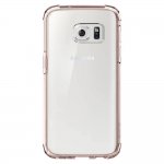 Spigen Crystal Armor Tech Shell Case - хибриден кейс с висока степен на защита за Samsung Galaxy S7 (прозрачен-розов) 4