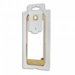 4smarts Second Glass Plus Aluminium Frame - комплект уред за поставяне и стъклено защитно покритие с алуминиева рамка за дисплея на iPhone 6 Plus, iPhone 6S Plus (прозрачен-златист) 1