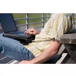 Allsop Laptop Cooling Stand - текстилна поставка за MacBook и преносими компютри 2