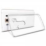 Spigen Liquid Crystal Case - тънък качествен термополиуретанов кейс за LG V10 (прозрачен)  1