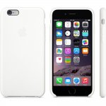Apple Silicone Case - оригинален силиконов кейс за iPhone 6, iPhone 6S (бял) 2