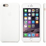 Apple Silicone Case - оригинален силиконов кейс за iPhone 6, iPhone 6S (бял) 3