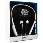 Sony Bluetooth Headset Stereo SBH70 - водоустойчиви bluetooth слушалки с микрофон за мобилни устройства (бял) 3